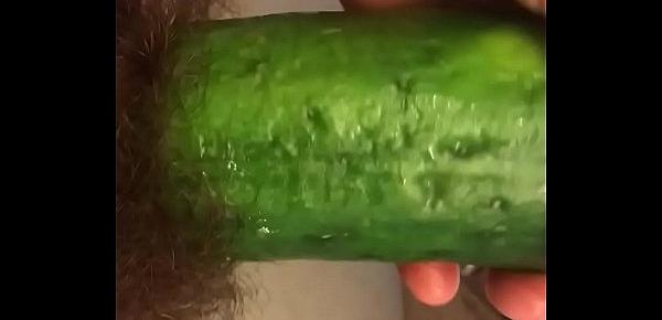  Big Dick Fucking a Hollow Cucumber.MOV